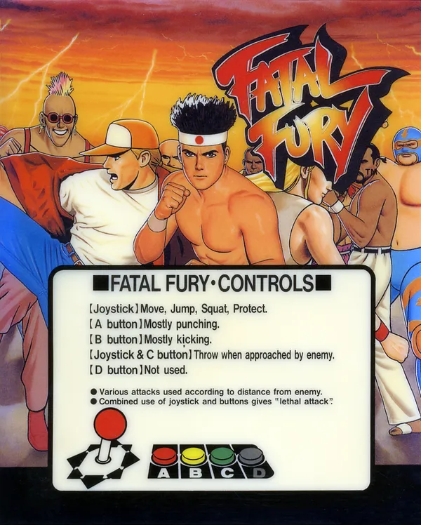 Fatal Fury mini marquee